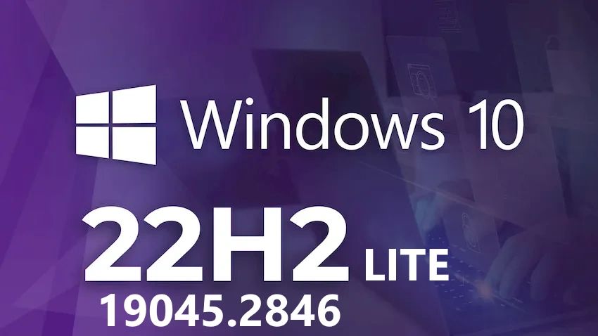 Windows 10 Pro 22H2 x64 Lite + пак с твиками